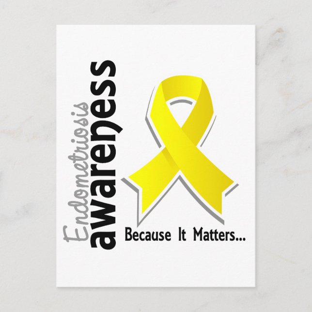 Postal Conciencia sobre la endometriosis 5 (Anverso)