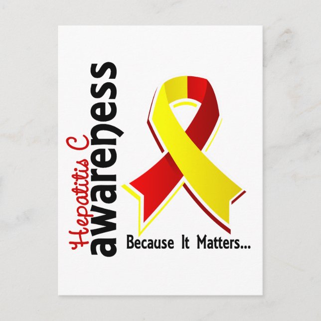 Postal Conciencia sobre la hepatitis C 5 (Anverso)