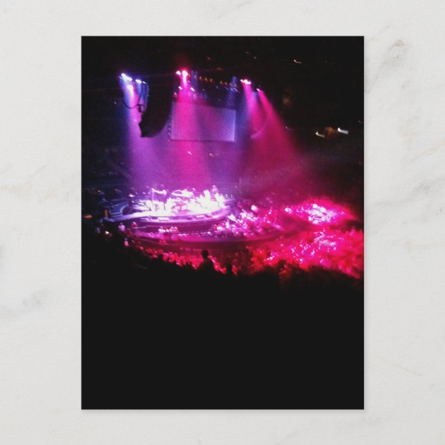 Postal Concierto de Bon Jovi (Anverso)