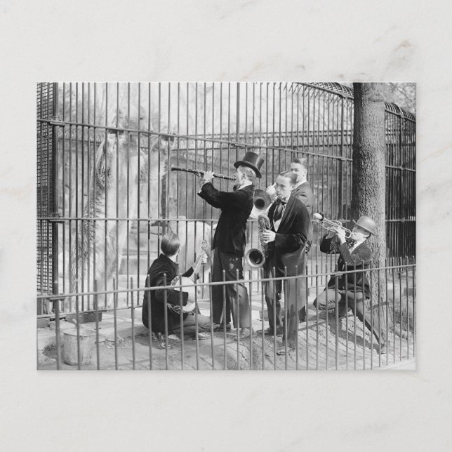 Postal Concierto Para Osos Polares, 1925 (Anverso)