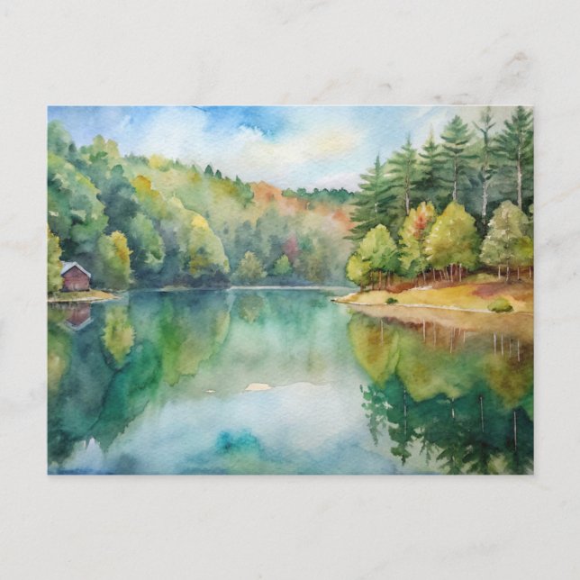 Postal Concordia Walden Pond, Massachusetts (Anverso)