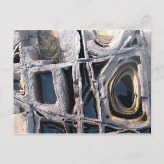 Postal Concreciones de trabajo en caja sobre la cabeza de