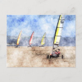 Postal Concurso de Carreras Blokart