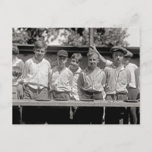 Postal Concurso de comer tartas, 1923