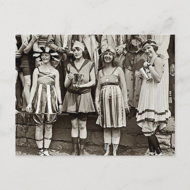 Postal Concurso del traje de baño (Anverso)