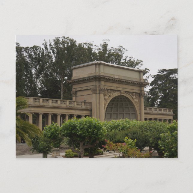 Postal Concurso musical de Golden Gate Park #2 Postcard (Anverso)
