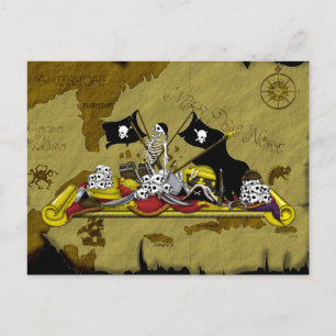 POSTAL "CONCURSO PIRATA"