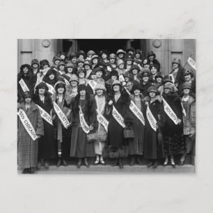Postal Concursos de belleza, 1923
