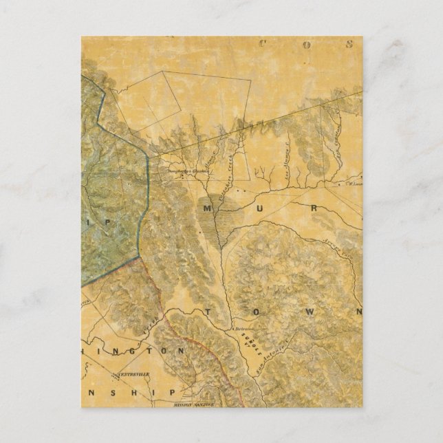 Postal Condado De Alameda California (Anverso)