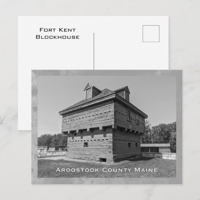 Postal Condado de Aroostook Maine (Anverso / Reverso)