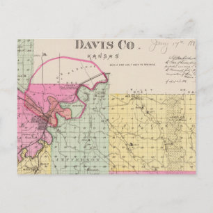 Postal Condado de Davis, Kansas