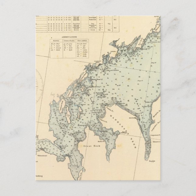 Postal Condado de Fairfield Connecticut, Long Island NY (Anverso)