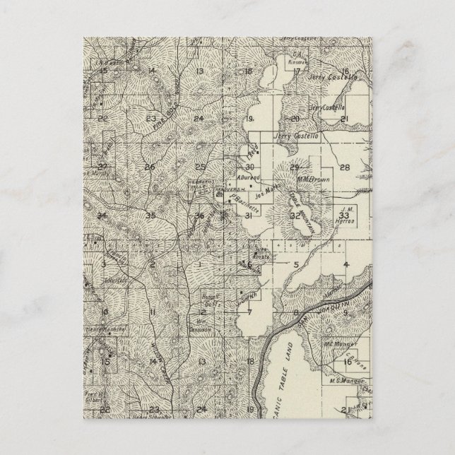 Postal Condado de Fresno, California 14 (Anverso)