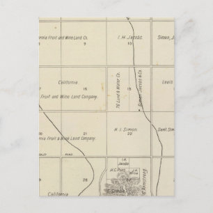 Postal Condado de Fresno, California 23