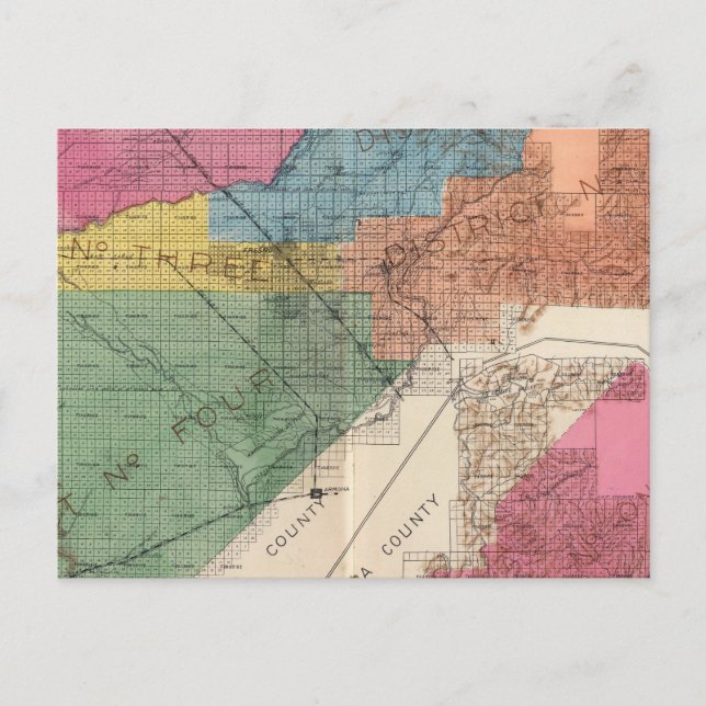 Postal Condado de Fresno, California 31 (Anverso)