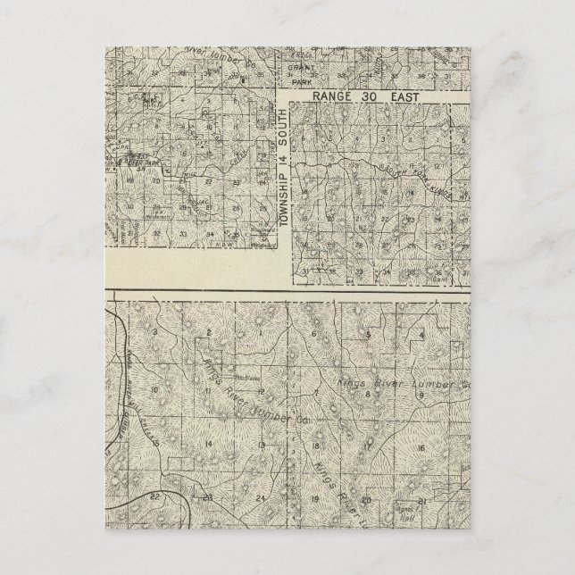 Postal Condado de Fresno, California 32 (Anverso)