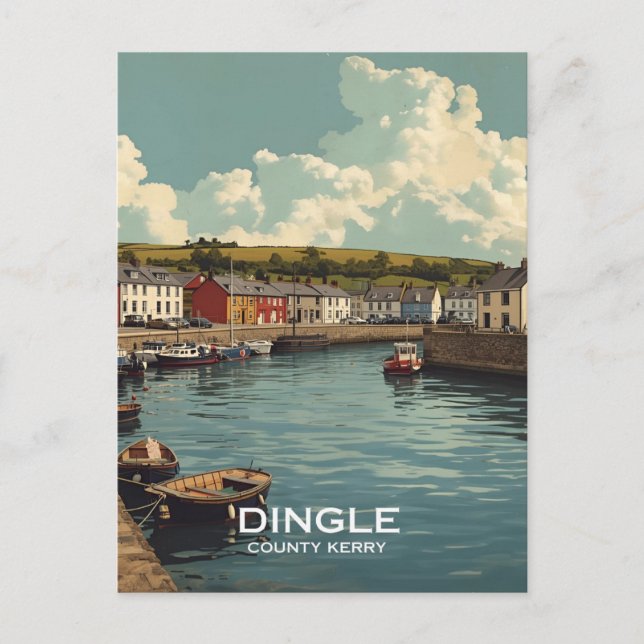 Postal Condado de Kerry Dingle (Anverso)