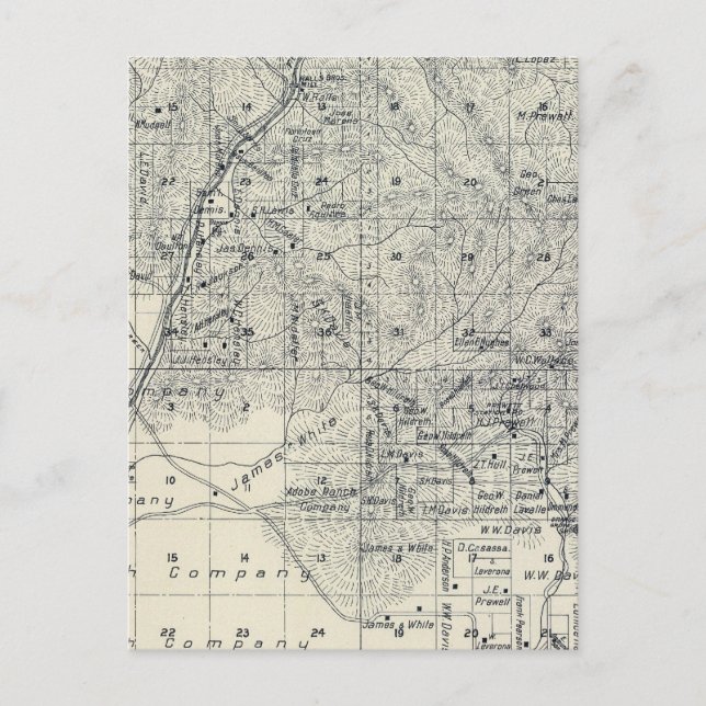 Postal Condado de Madera, California 10 (Anverso)