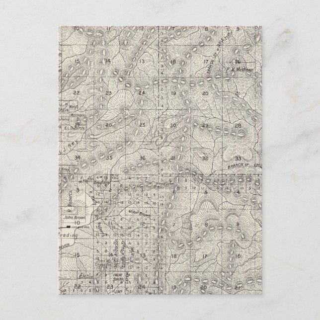 Postal Condado de Madera, California 7 (Anverso)