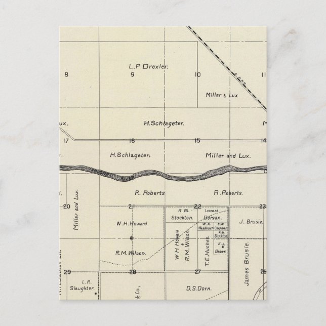 Postal Condado de Madera, California 9 (Anverso)