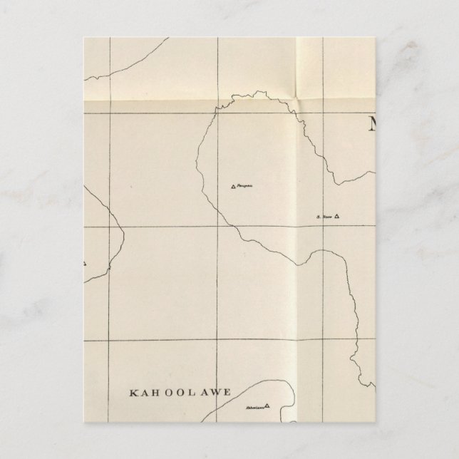 Postal Condado de Maui, Hawaii (Anverso)