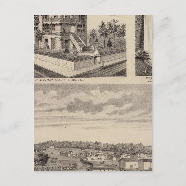 Postal Condado de Moorhead Clay, Minnesota (Anverso)