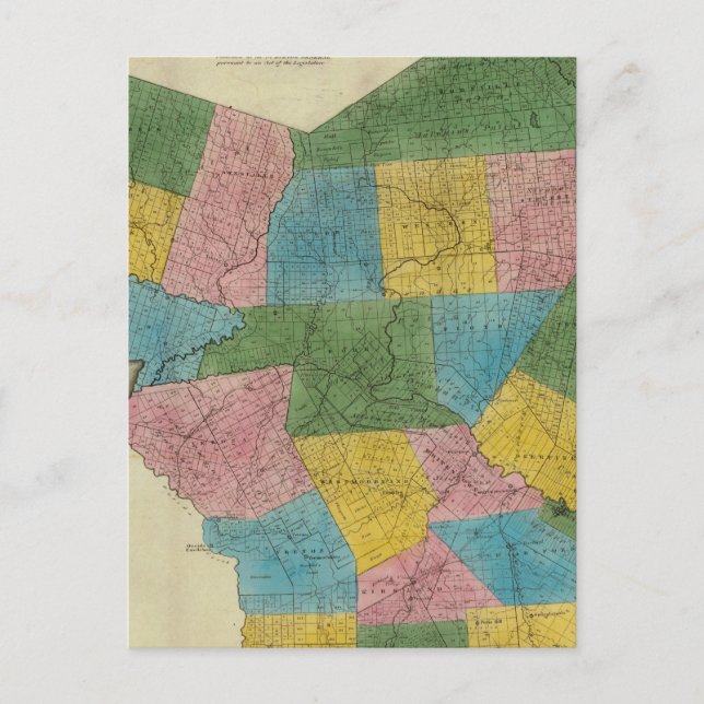 Postal Condado de Oneida (Anverso)