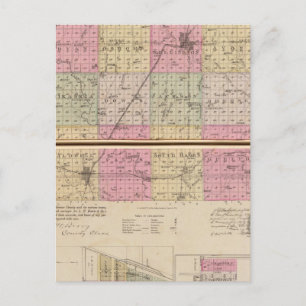 Postal Condado de Sedgwick, Conway y Belle Plaine, Kansas