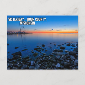 Postal Condado de Sister Bay Door Wisconsin