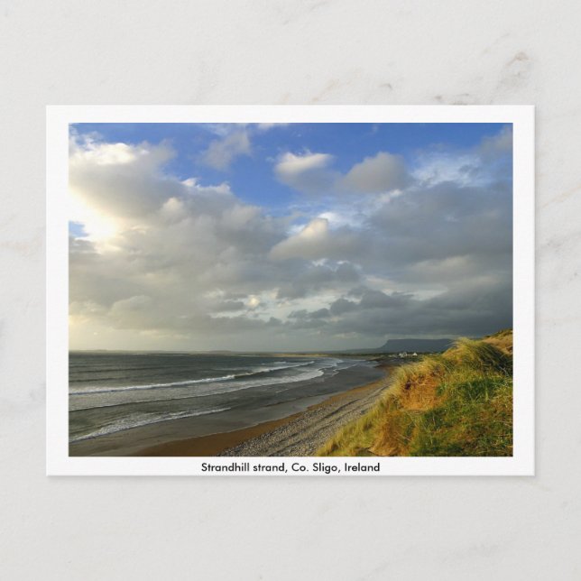 Postal Condado de Sligo Irlanda - Playa de Strandhill (Anverso)