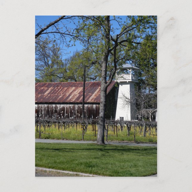 Postal Condado de Sonoma, California (Anverso)