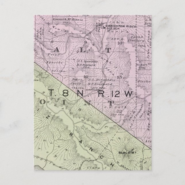 Postal Condado de Sonoma, California 10 (Anverso)
