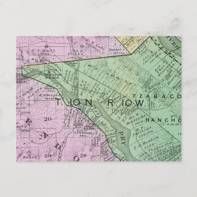 Postal Condado de Sonoma, California 31 (Anverso)