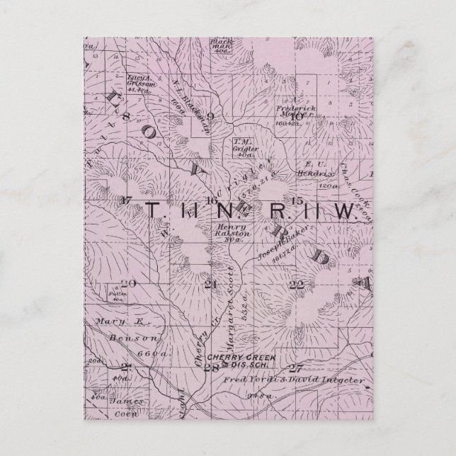 Postal Condado de Sonoma, California 7 (Anverso)