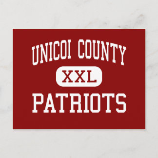Postal Condado de Unicoi - Patriotas - Medio - Erwin