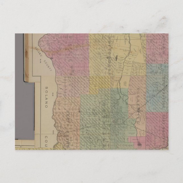 Postal Condado de Yolo (Anverso)