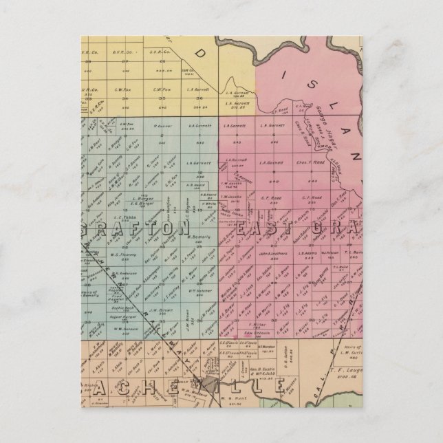 Postal Condado de Yolo 3 (Anverso)