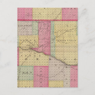 Postal Condados de Hodgeman y Ford, Bellefont, Kansas