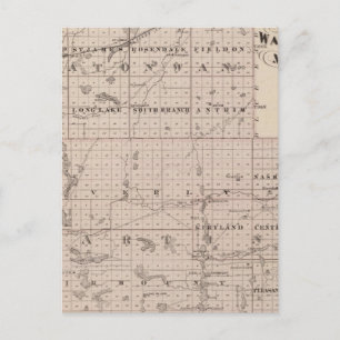Postal Condados de Watonwan y Martin, Minnesota