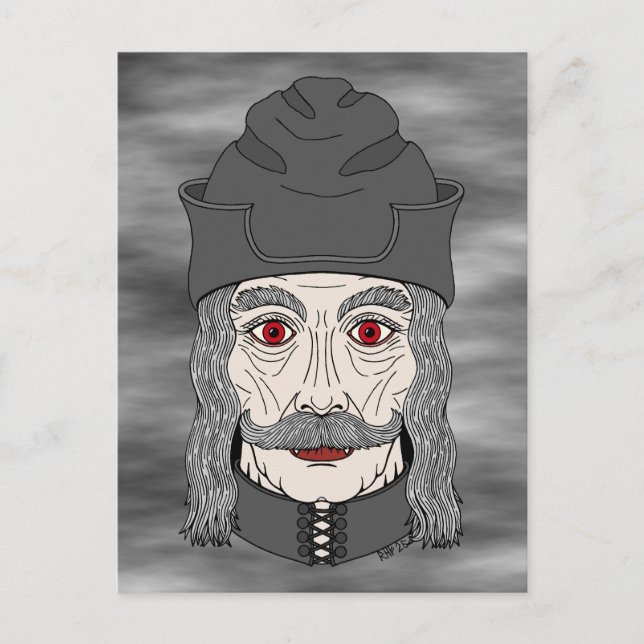 Postal Conde Drácula 2026 (Anverso)