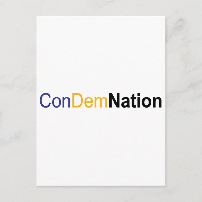 Postal condena (Anverso)