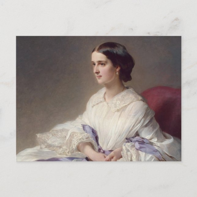 Postal Condesa Olga Shuvalova, 1858 (Anverso)