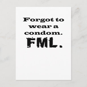 Postal Condón de FML