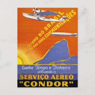 Postal Condor ~ Servicio Aéreo de Brasil