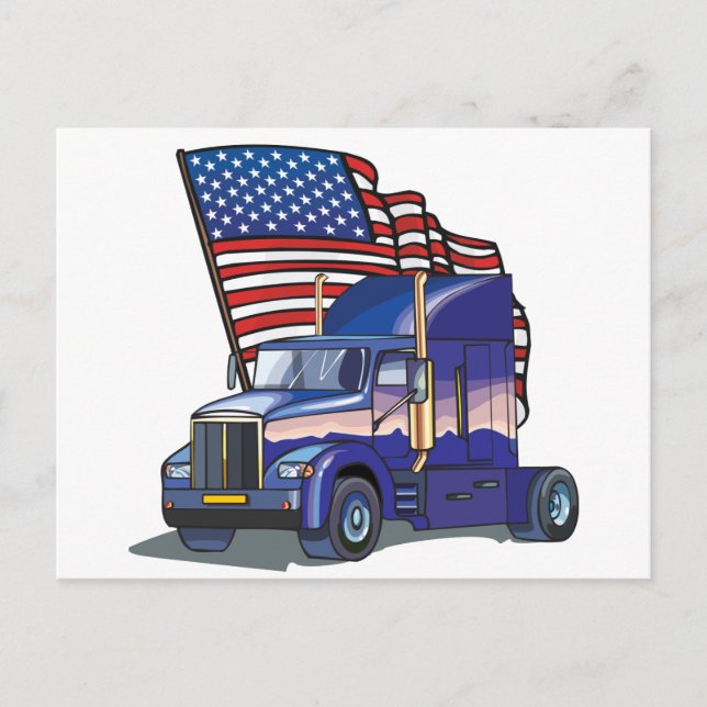 Postal Conductor de camiones de Estados Unidos (Anverso)