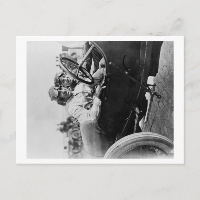 Postal Conductores en una tienda por la fotografía de la  (Anverso)