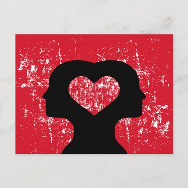 Postal Conectado con el amor (Anverso)