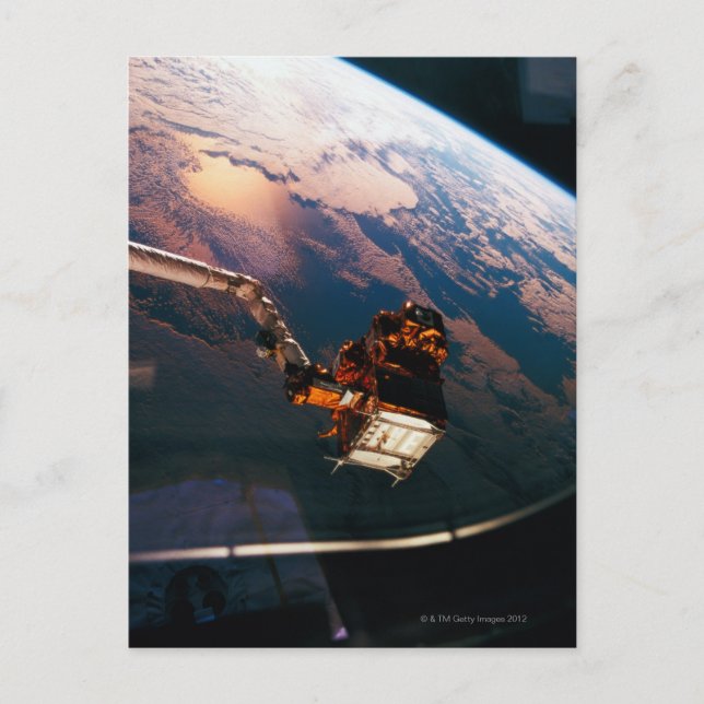 Postal Conecte a tierra del transbordador espacial 3 (Anverso)