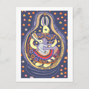 Postal Conejito Babooshka