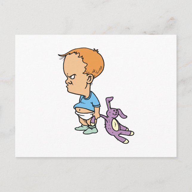 Postal Conejo de miel (Anverso)